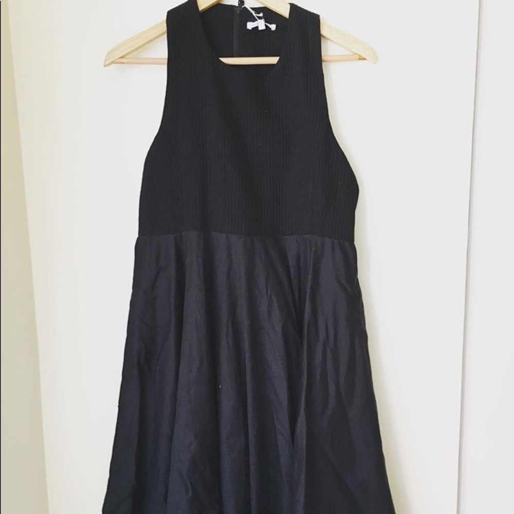 Surface to air cotton black dress NWT